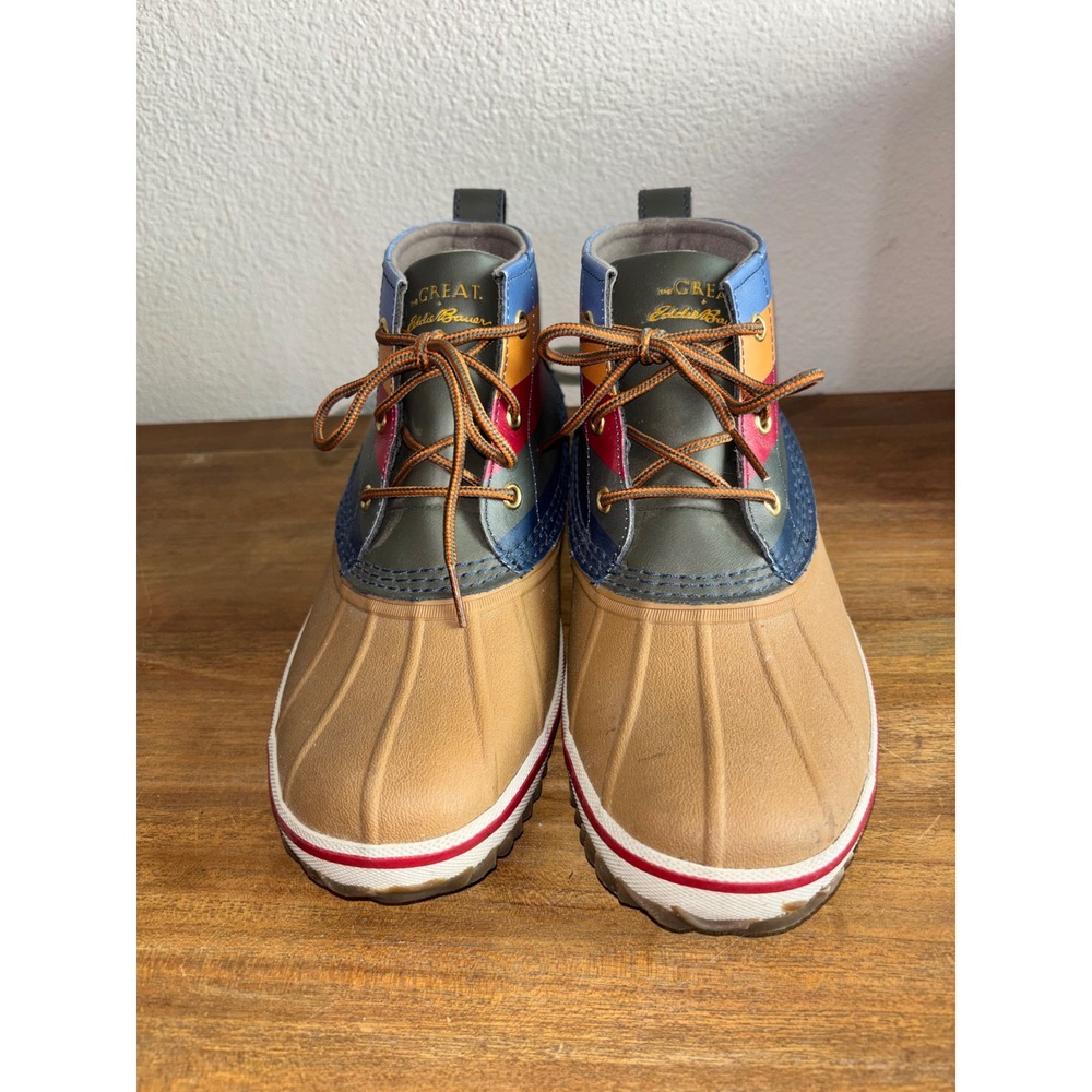 The Great + Eddie Bauer The Hunt Pac Mid Boot Women's Size 8 Hiking Gorpcore - Picture 2 of 8